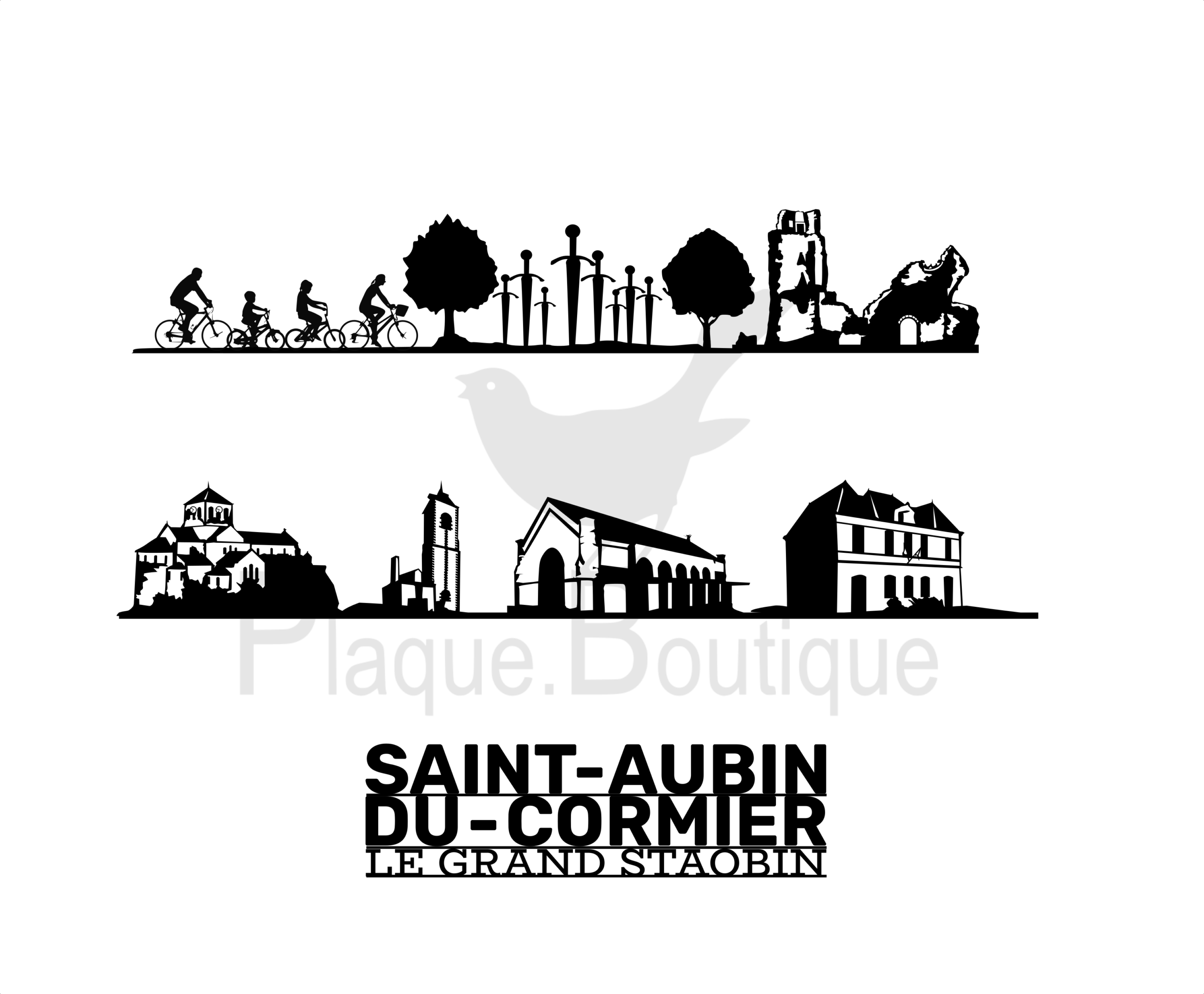 Maquette Saint Aubin