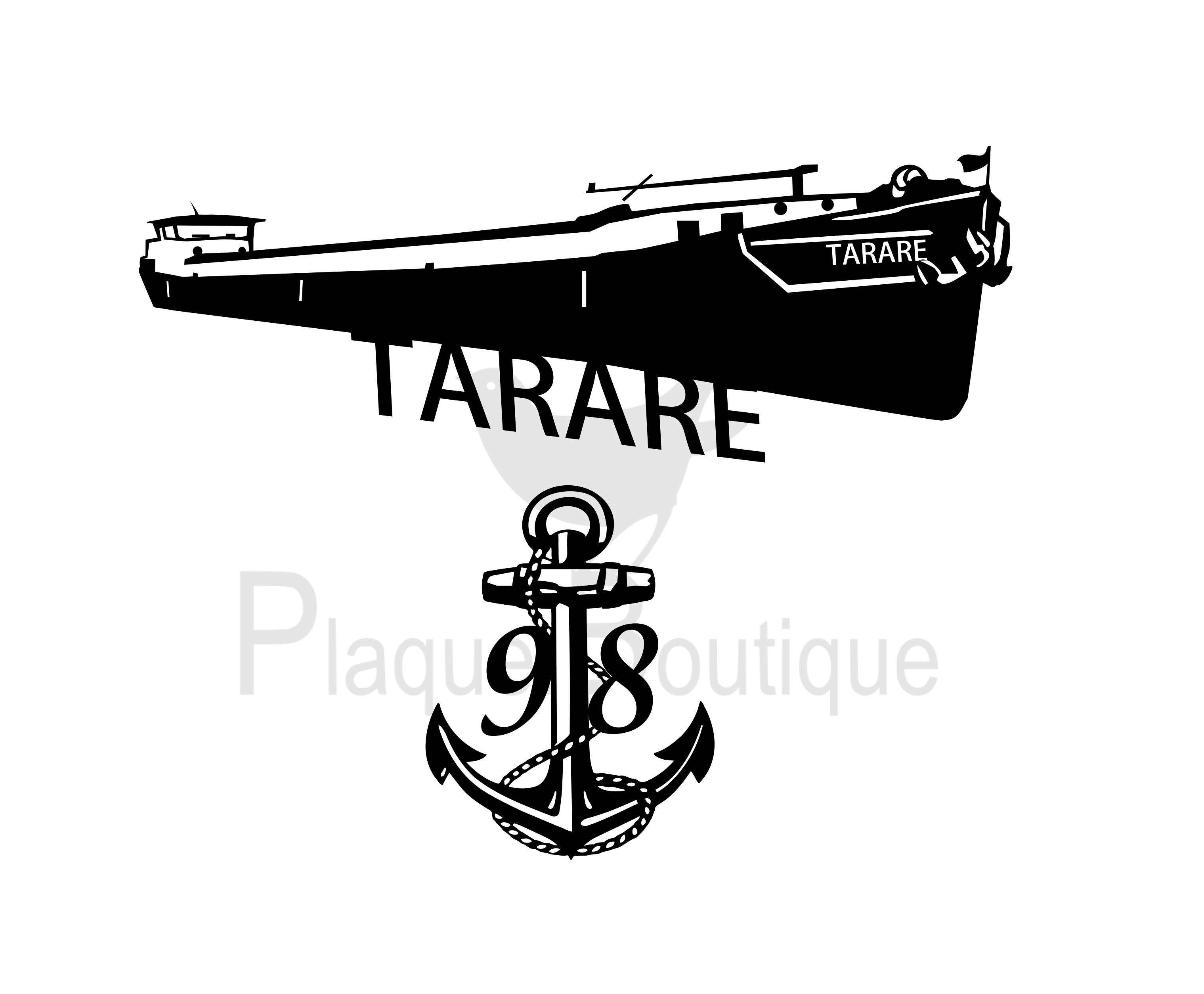 bateau + ancre
